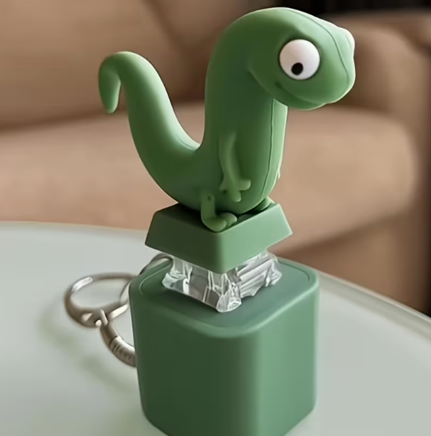 Lizard, Lizard, Lizard Fidget Keychain